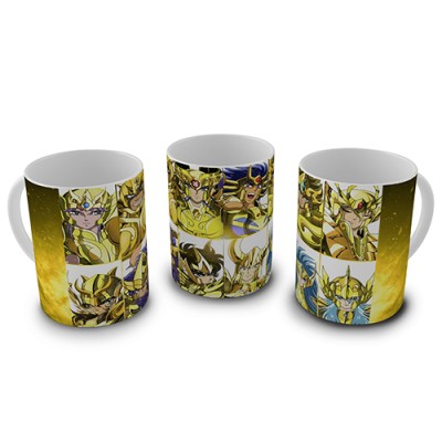 Caneca Cavaleiros dos Zodiacos - Mod.01